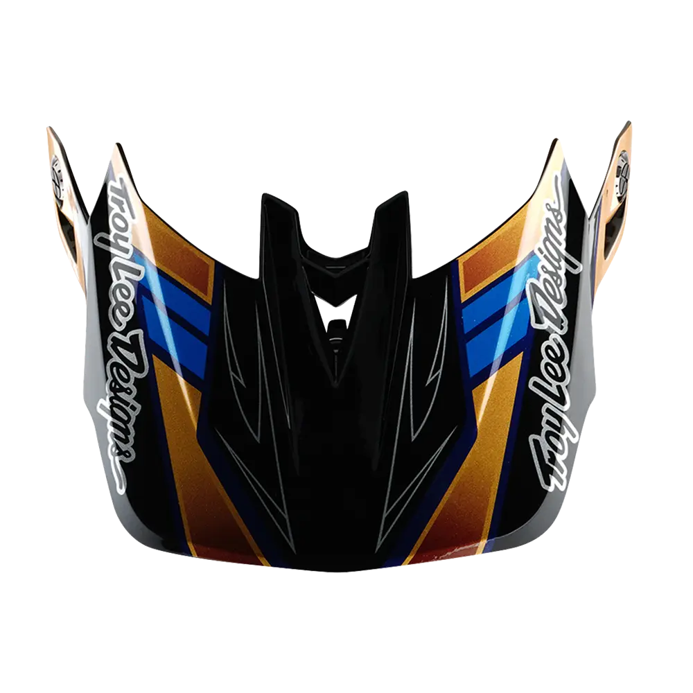 D4 VISOR ROYALTY BLACK / GOLD