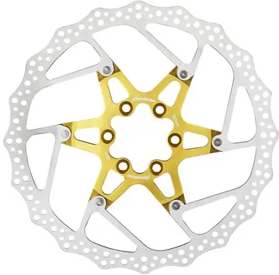 Brake Disc Rotor Reverse Components 180mm Gold