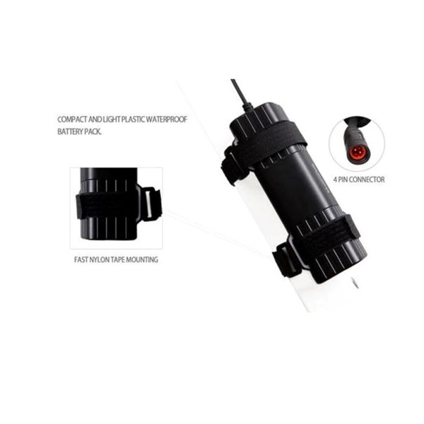 Magicshine MJ-906 Battery Pack 7.4v 7.8Ah 4 Pin Round Plug Connector M image 2