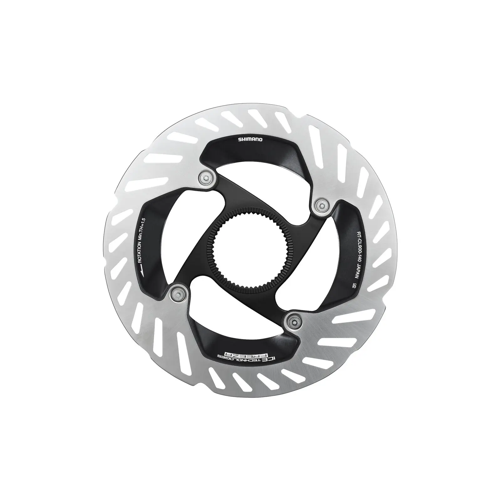 SHIMANO Disc Brake Rotor RT-CL900 CENTER LOCK ICE TECHNOLOGIES FREEZA