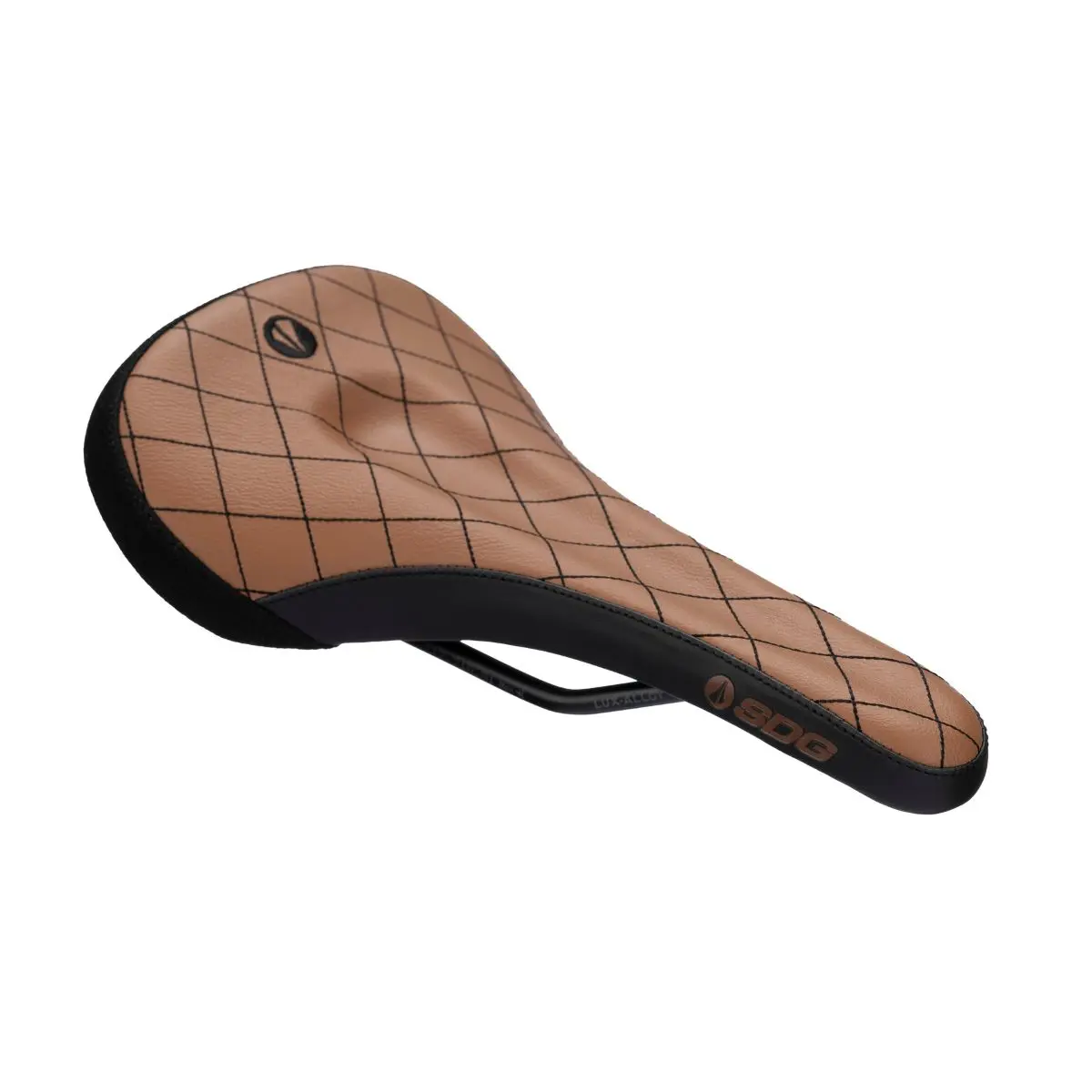 BEL AIR V3 MAX SADDLE - STITCHED LEATHER - LUX ALLOY RAIL image 2