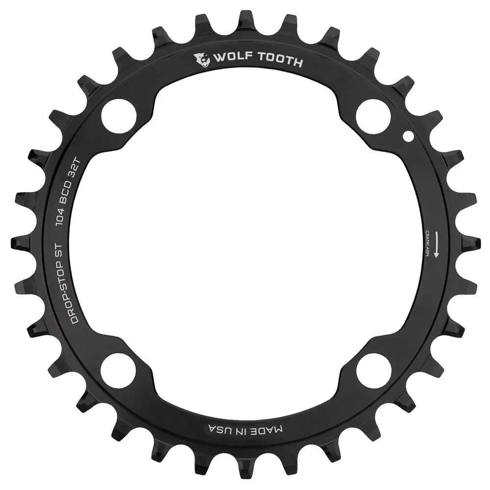 104 BCD DROP-STOP CHAINRING - SHIMANO HG+ image 2
