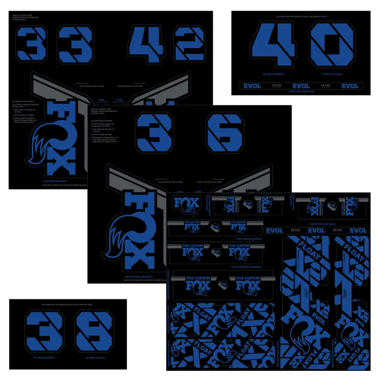 Fox - Suspension Decal Kits Custom image 25