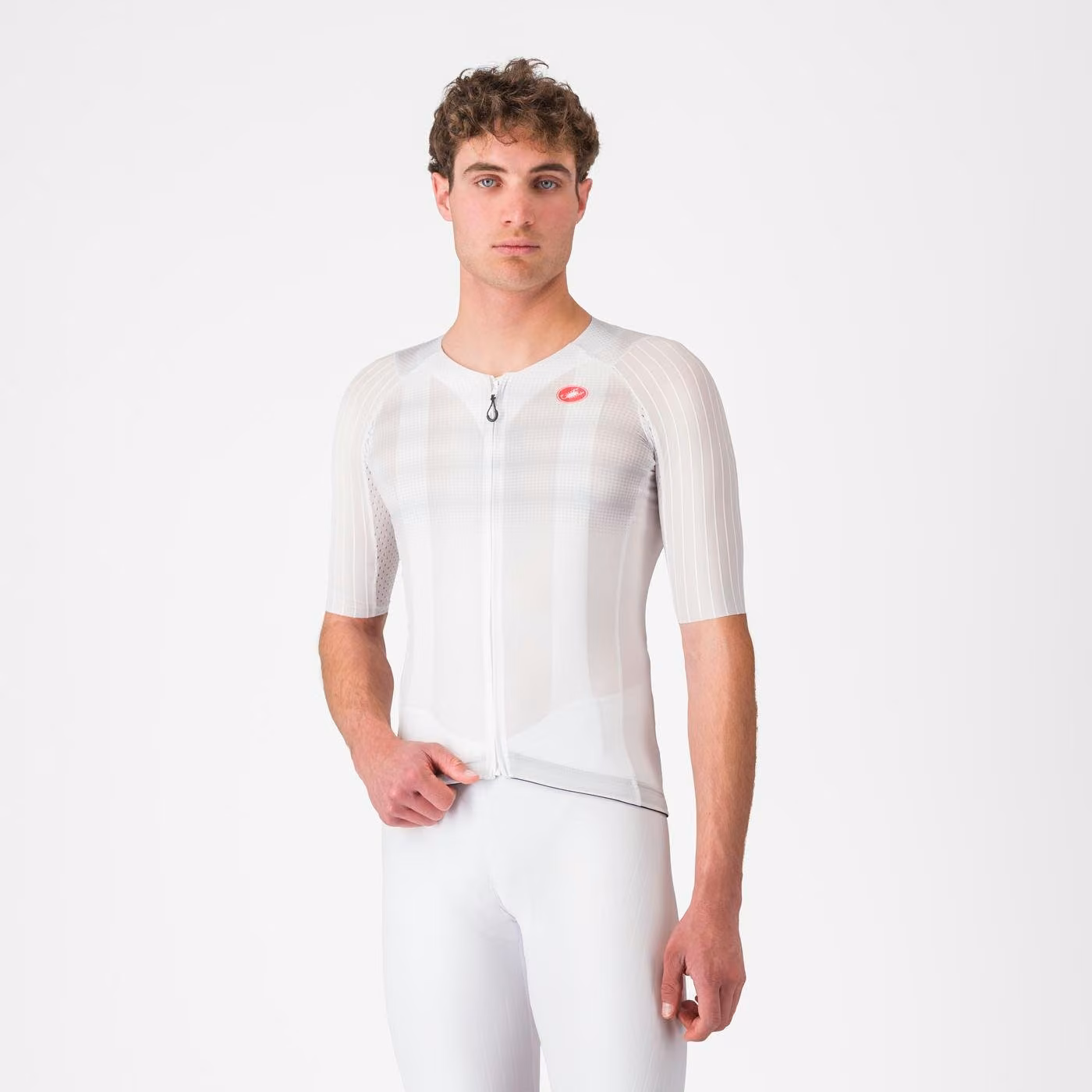 Castelli Aero Race 8S Jersey White