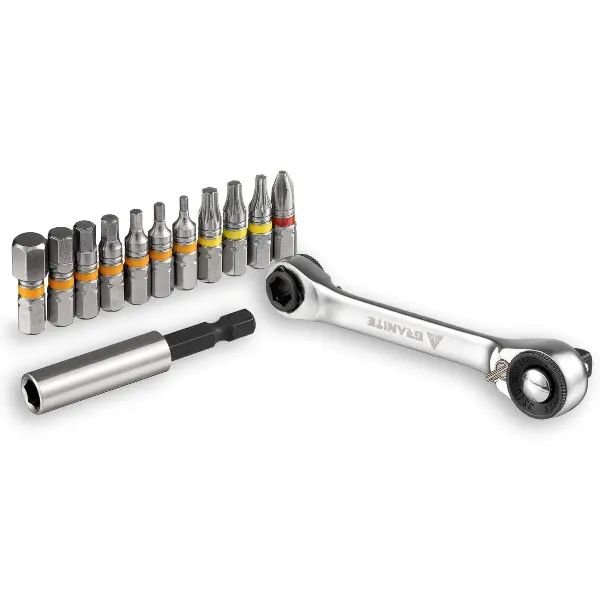 Granite Designs Duet Hex Bit & Socket Ratchet Tool Kit image 4