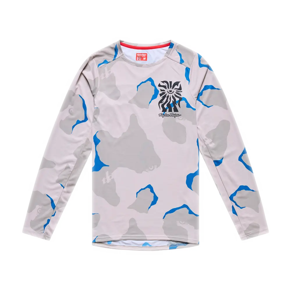 SKYLINE PRO LONG SLEEVE JERSEY FLOW CAMO