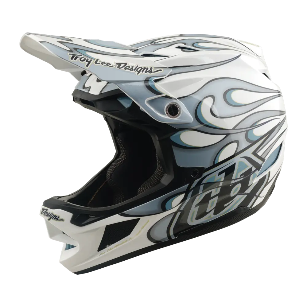 D4 AS COMPOSITE HELMET TORCHED WHITE /