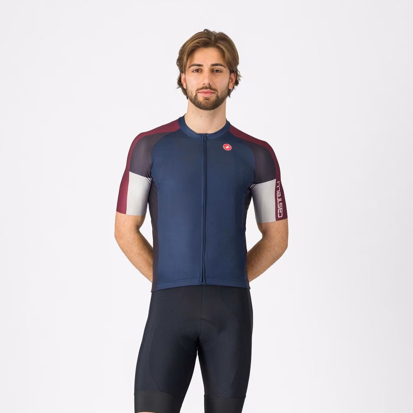 Castelli Entrata 6 Jersey Belgian Blue