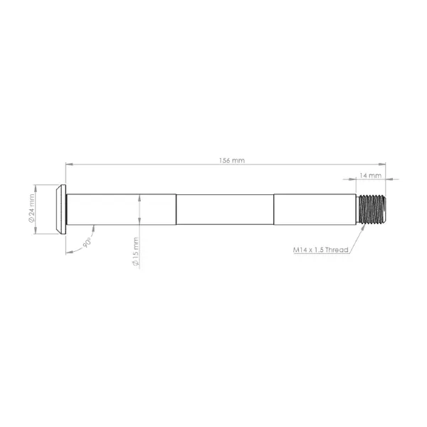 Burgtec Fox Kabolt Front Fork Axles Boost Pre 2021 image 10