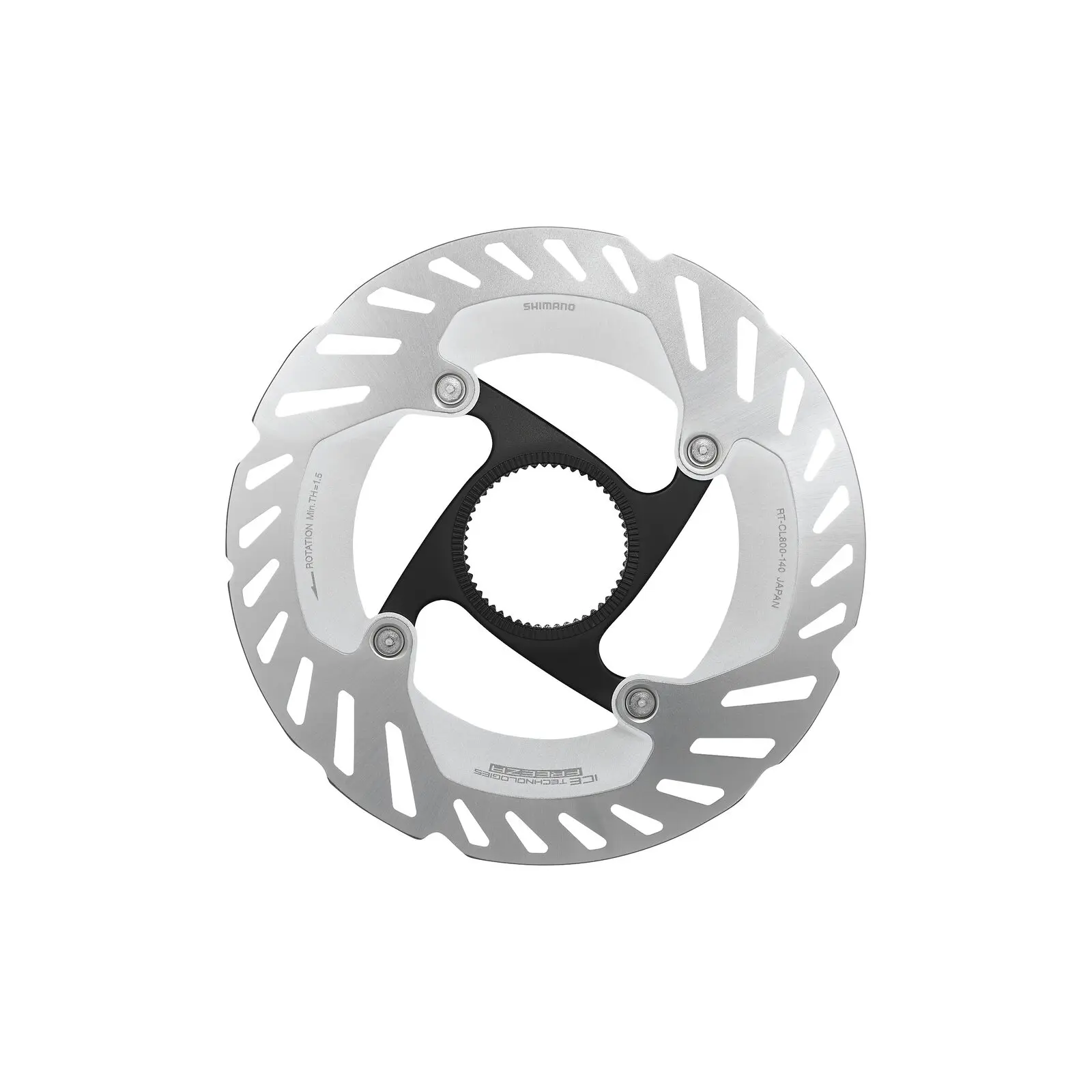 SHIMANO Disc Brake Rotor RT-CL800 CENTER LOCK ICE TECHNOLOGIES FREEZA