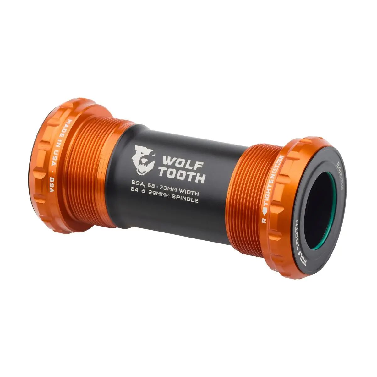 WOLF TOOTH BOTTOM BRACKET - BSA THREADED - 24MM SPINDLE image 2