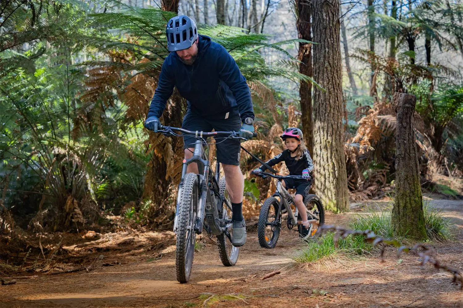 Kids Ride Shotgun - MTB Quickfit Tow Rope image 9