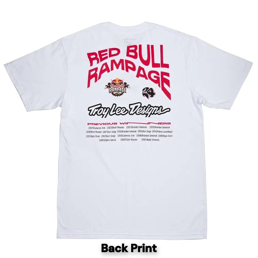 TROY LEE DESIGNS X REDBULL RAMPAGE MIND MELT SHORT SLEEVE TEE