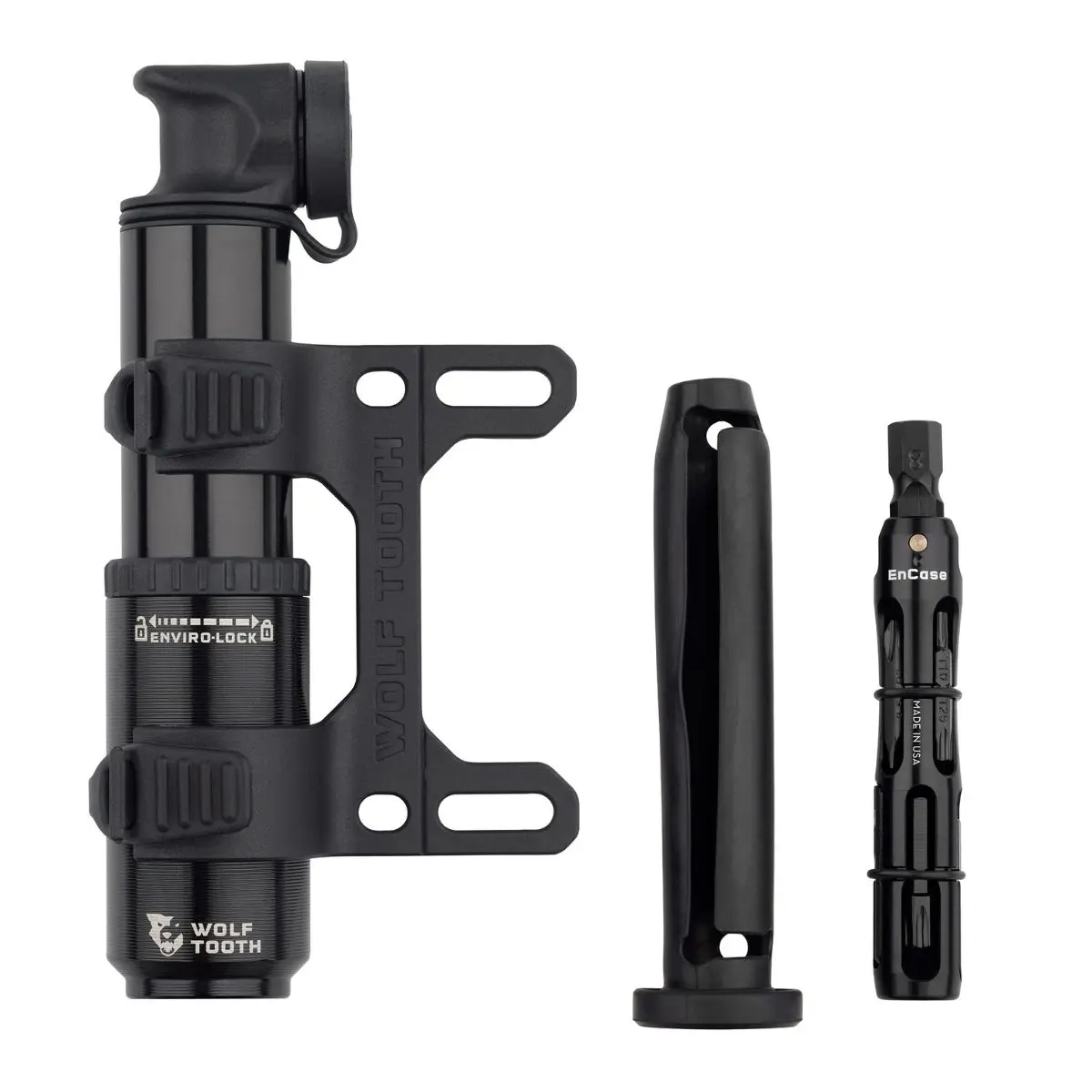WOLF TOOTH ENCASE PUMP 40CC WITH HEX BIT WRENCH MULTI-TOOL
