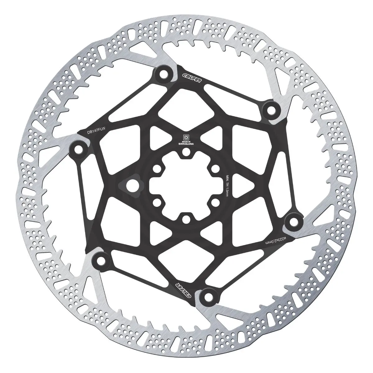 GALFER - MTB SHARK EVO DISC ROTOR - 6-BOLT - 2MM image 3