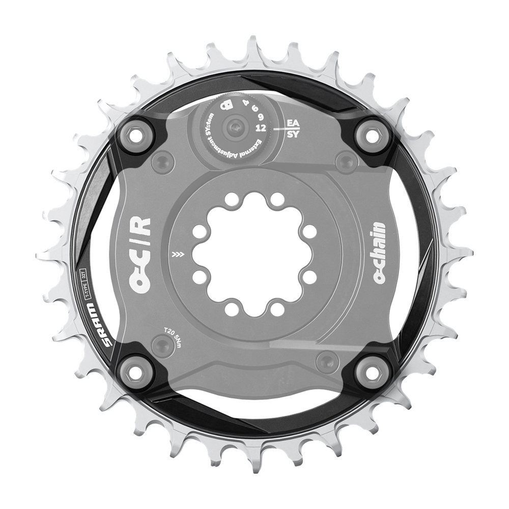 SRAM XX Eagle Transmission Chain Ring 104 BCD image 3