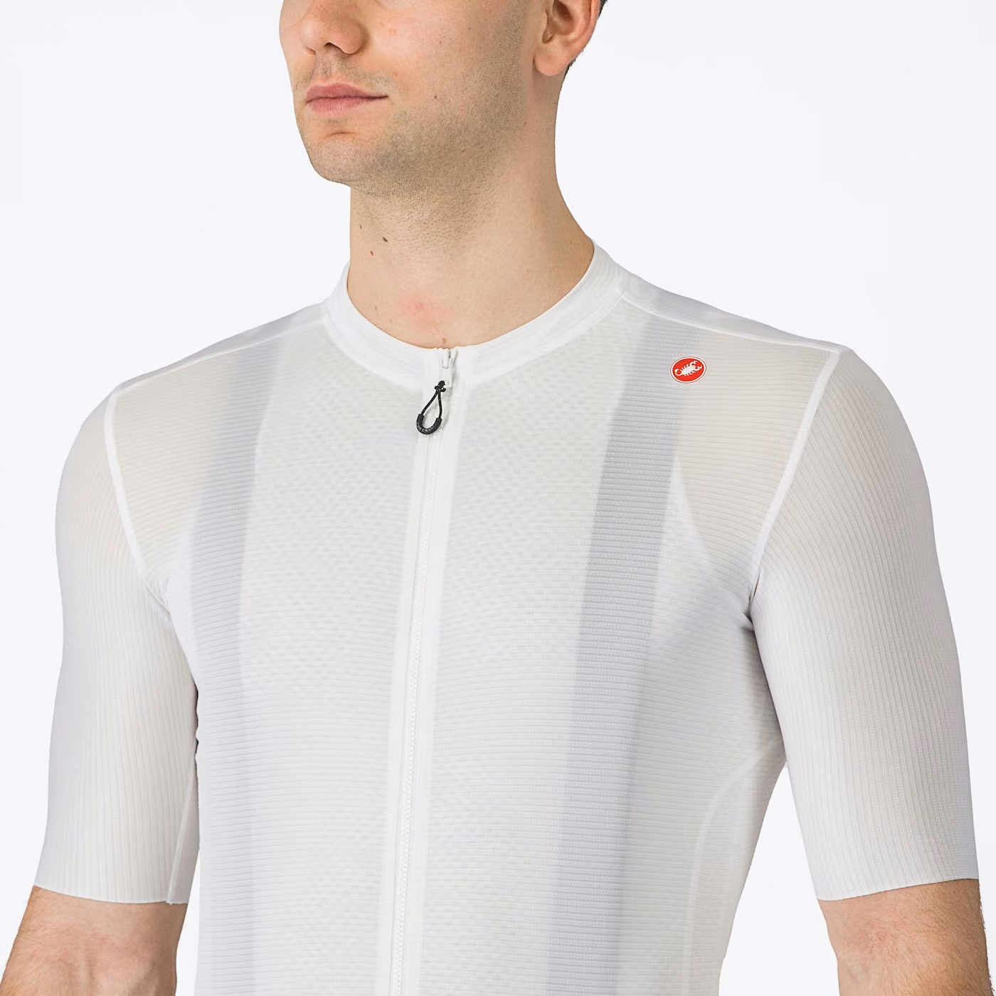 Castelli Espresso Men's Jersey Ivory/Dark Gray image 5