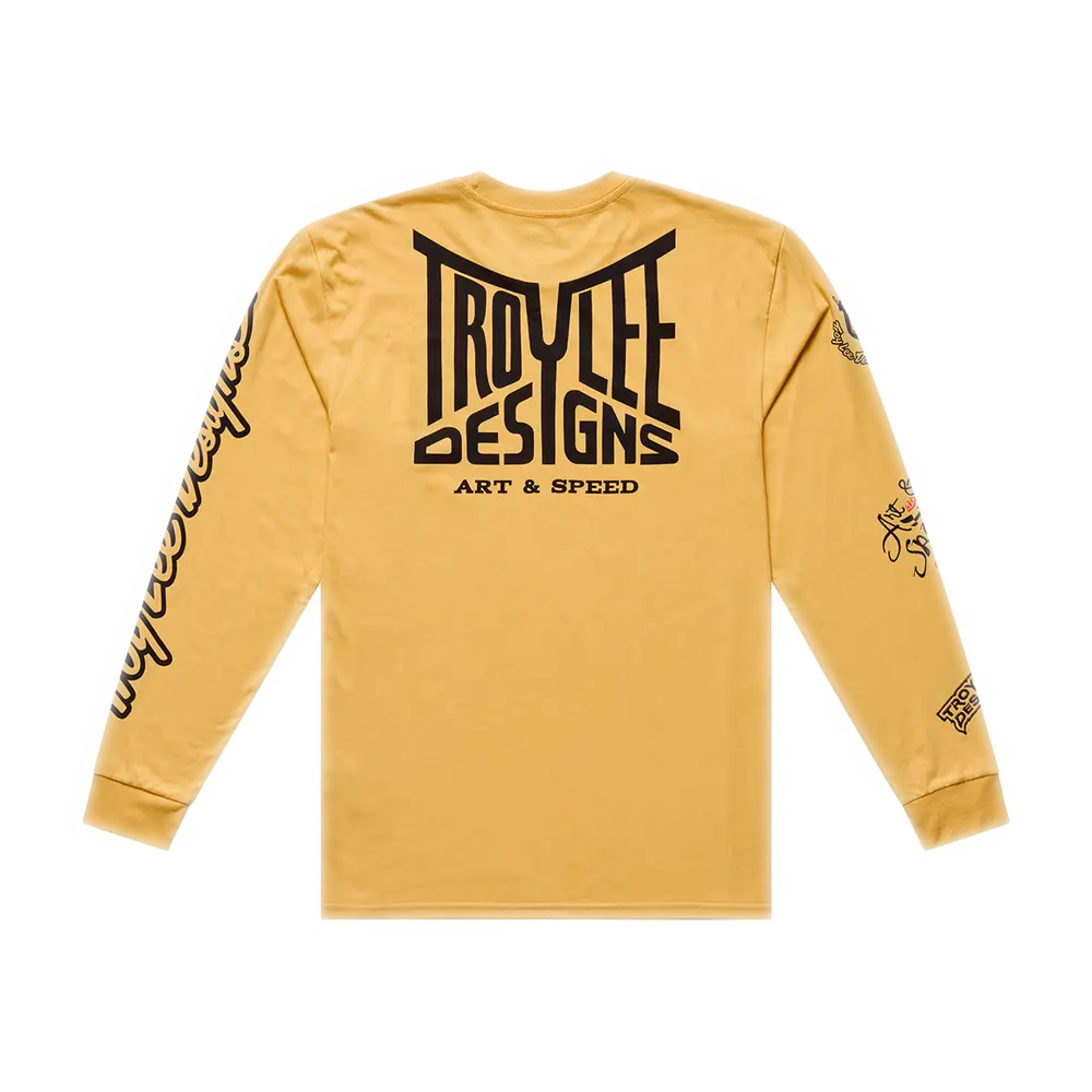 HANDLEBAR LONG SLEEVE TEE BLEACHED