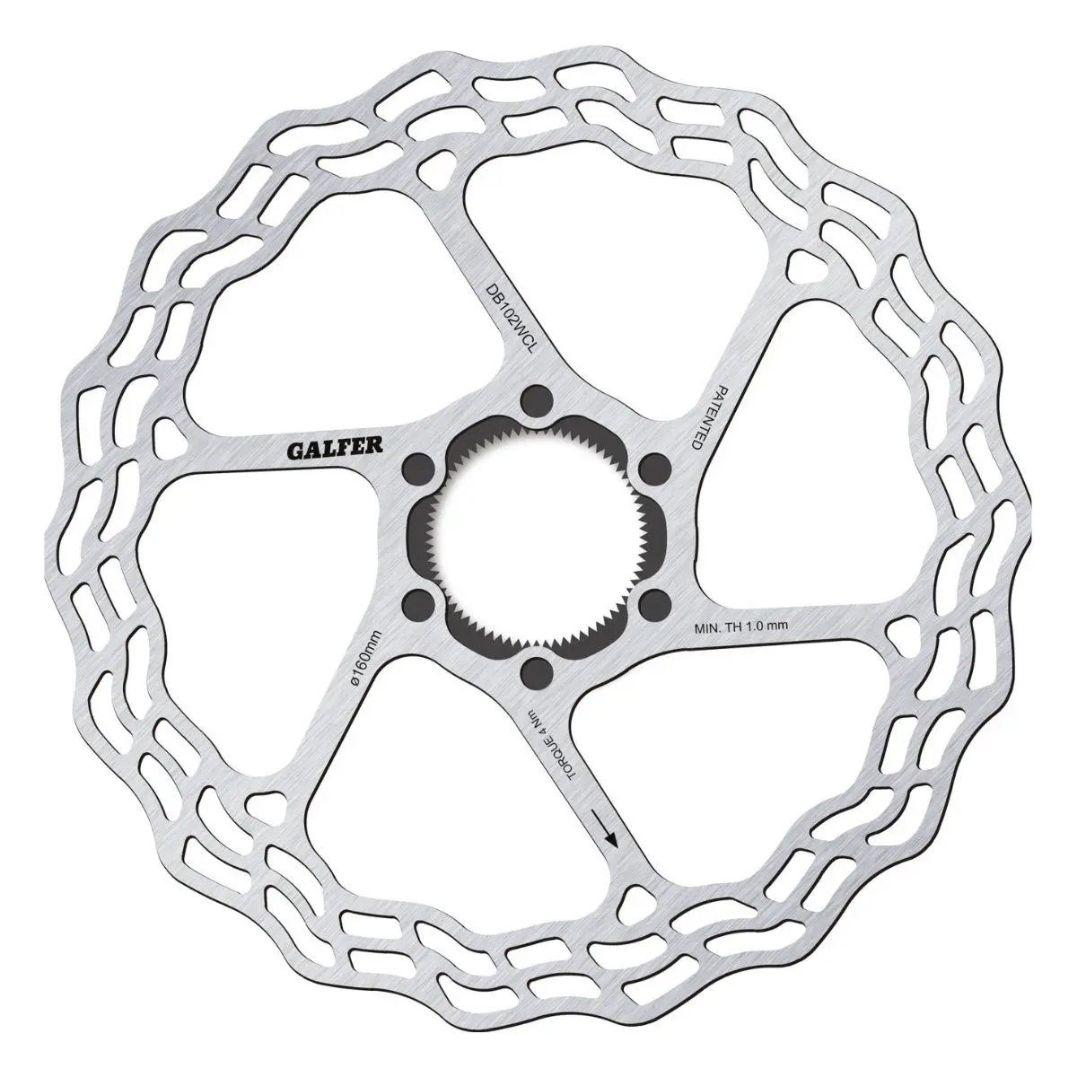 GALFER - ROAD WAVE DISC ROTOR - CENTERLOCK