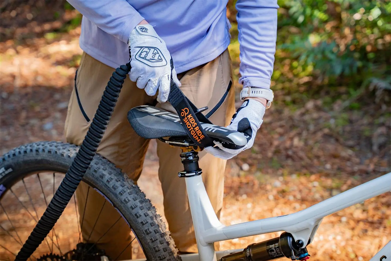 Kids Ride Shotgun - MTB Quickfit Tow Rope image 4