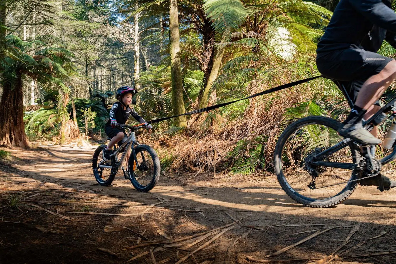 Kids Ride Shotgun - MTB Quickfit Tow Rope image 10