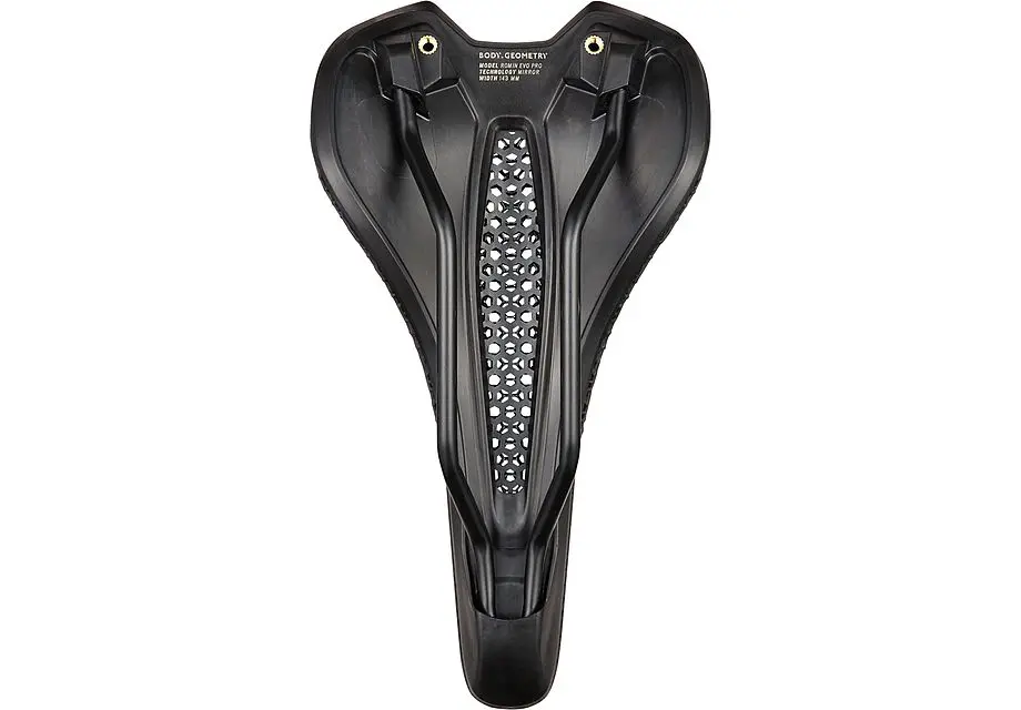 ROMIN EVO PRO MIRROR SADDLE BLK image 2