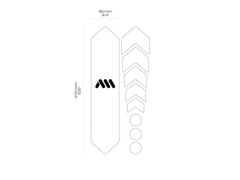 All Mountain Style - Clear Frame Guards image 5