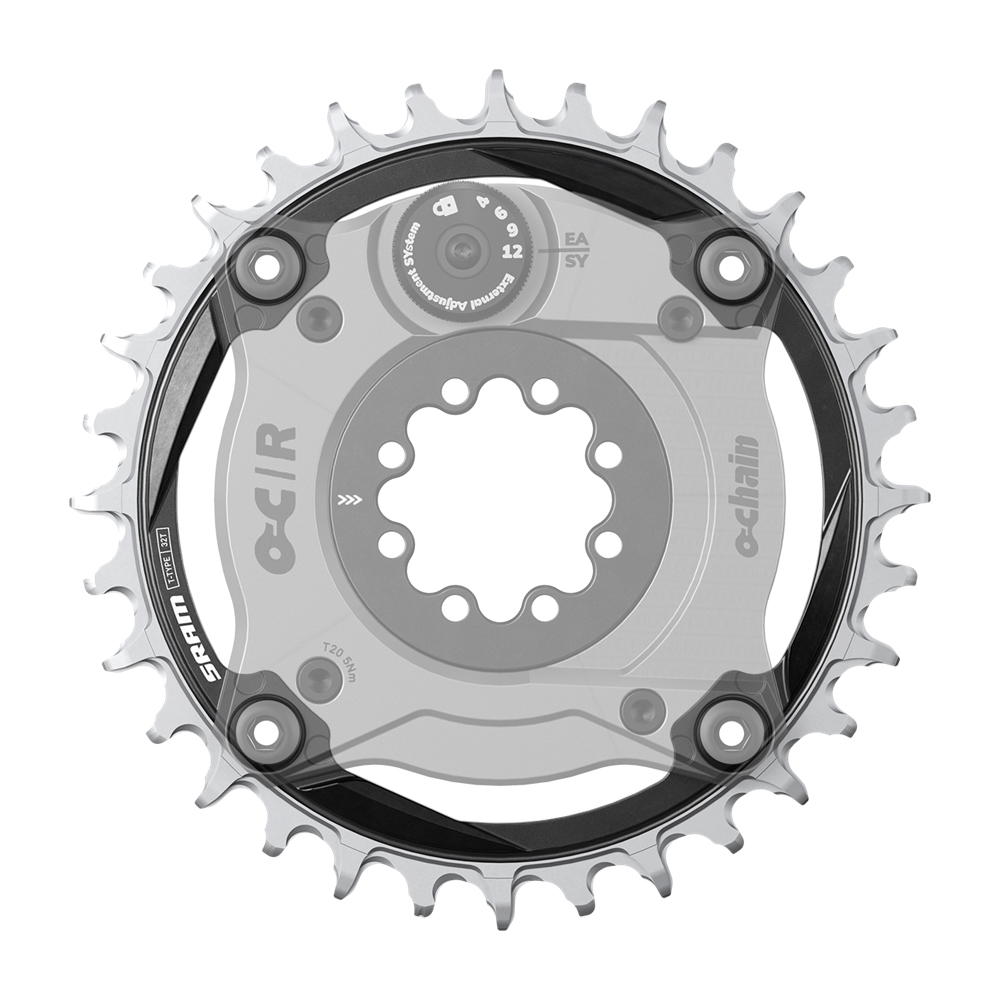 SRAM XX Eagle Transmission Chain Ring 104 BCD image 2