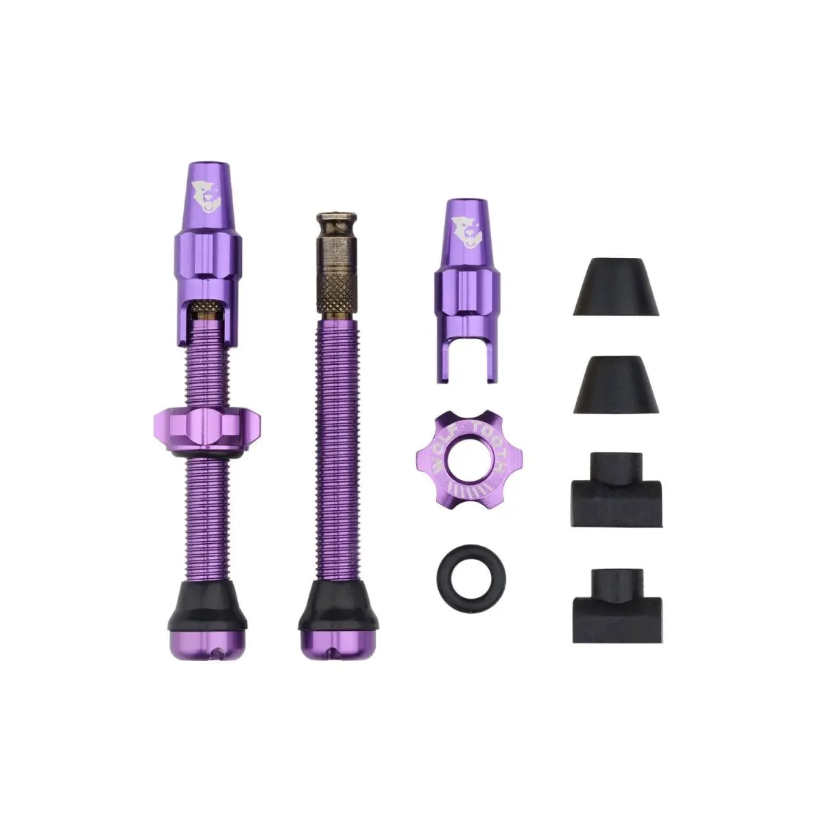 WOLF TOOTH - TUBELESS VALVE STEM KIT FOR CLIK VALVE - 44MM image 3