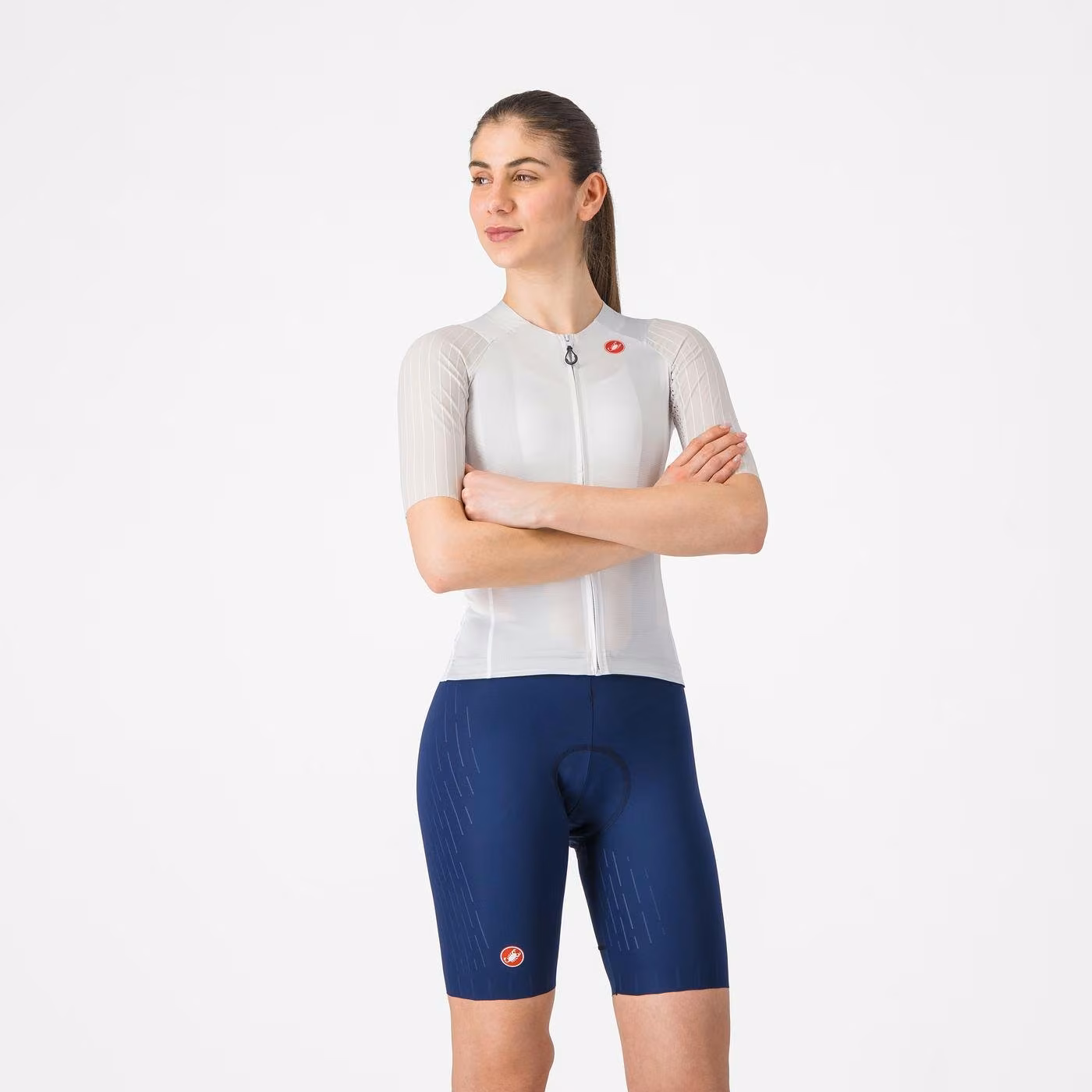 Castelli Free Aero Race S Bibshort Women's Belgian Blue