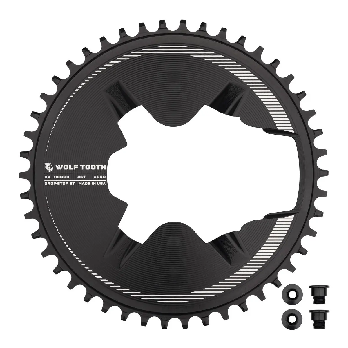 SHIMANO 9200 AERO 1X DROP-STOP CHAINRING - 110 x 4 BCD - SHIMANO HG+