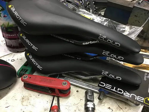 Burgtec Cloud Saddle MK2 CR/MO Rails Plastic Base image 3