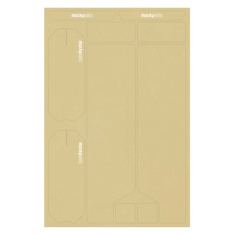 Mucky Nutz Fork & Crank Skinz Clear image 10