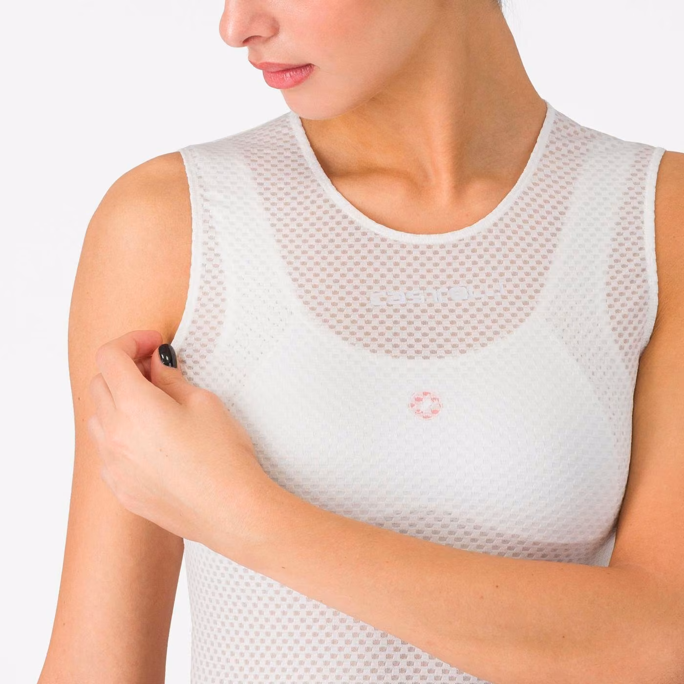 Castelli Pro Mesh Sleeveless Baselayer Women's White image 3