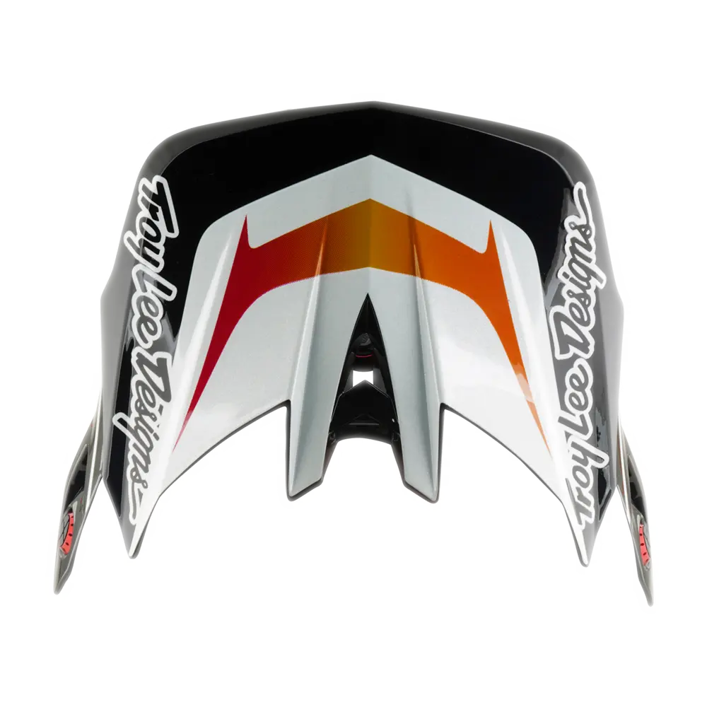 D4 VISOR LINED UP WHITE