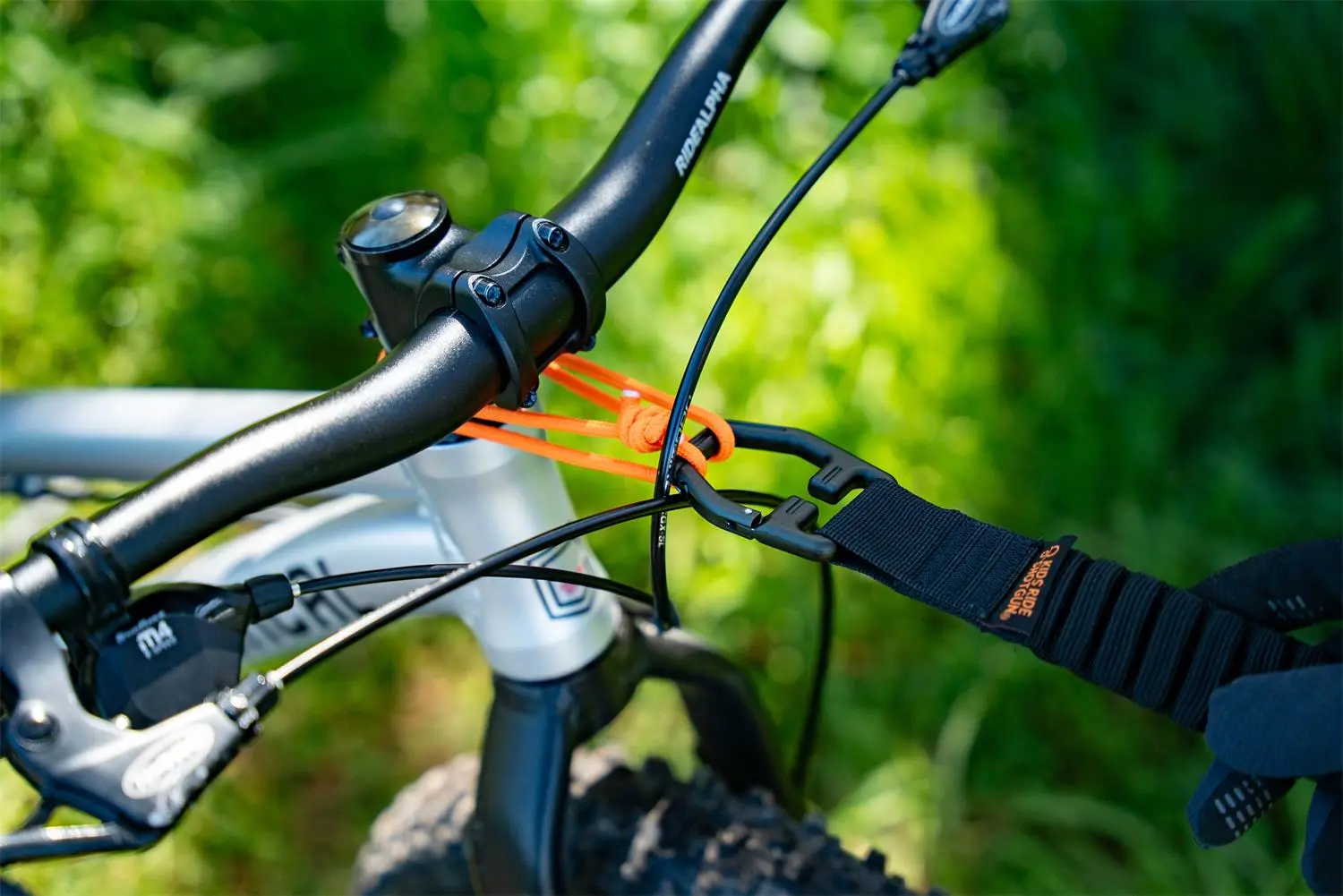 Kids Ride Shotgun - MTB Quickfit Tow Rope image 7