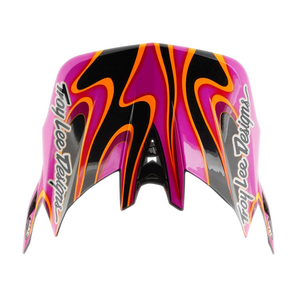 D4 VISOR TORCHED CARBON / MAGENTA