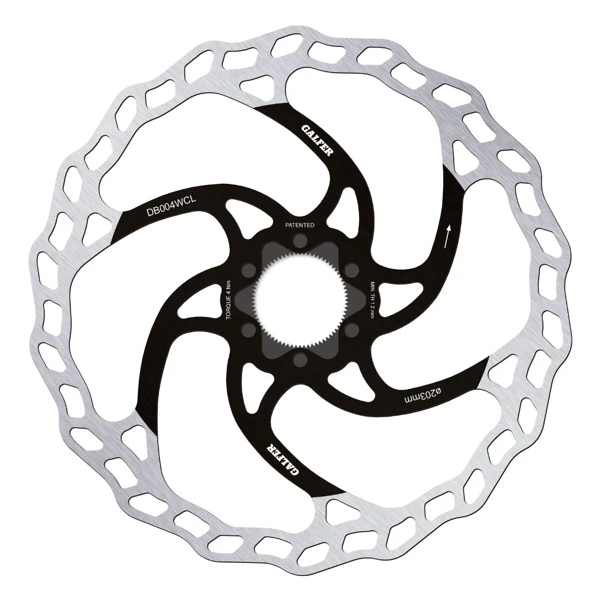 GALFER - MTB WAVE DISC ROTOR - CENTERLOCK image 3