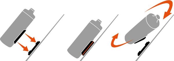 Fidlock Twist 450ml Bottle and Base image 2