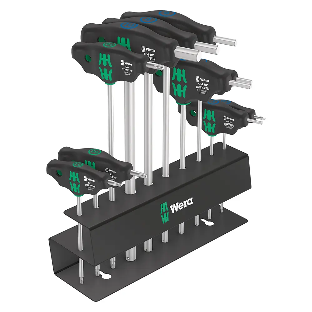 Wera Bicycle Set 6 - Series 400 T-Handle 10 Piece Set