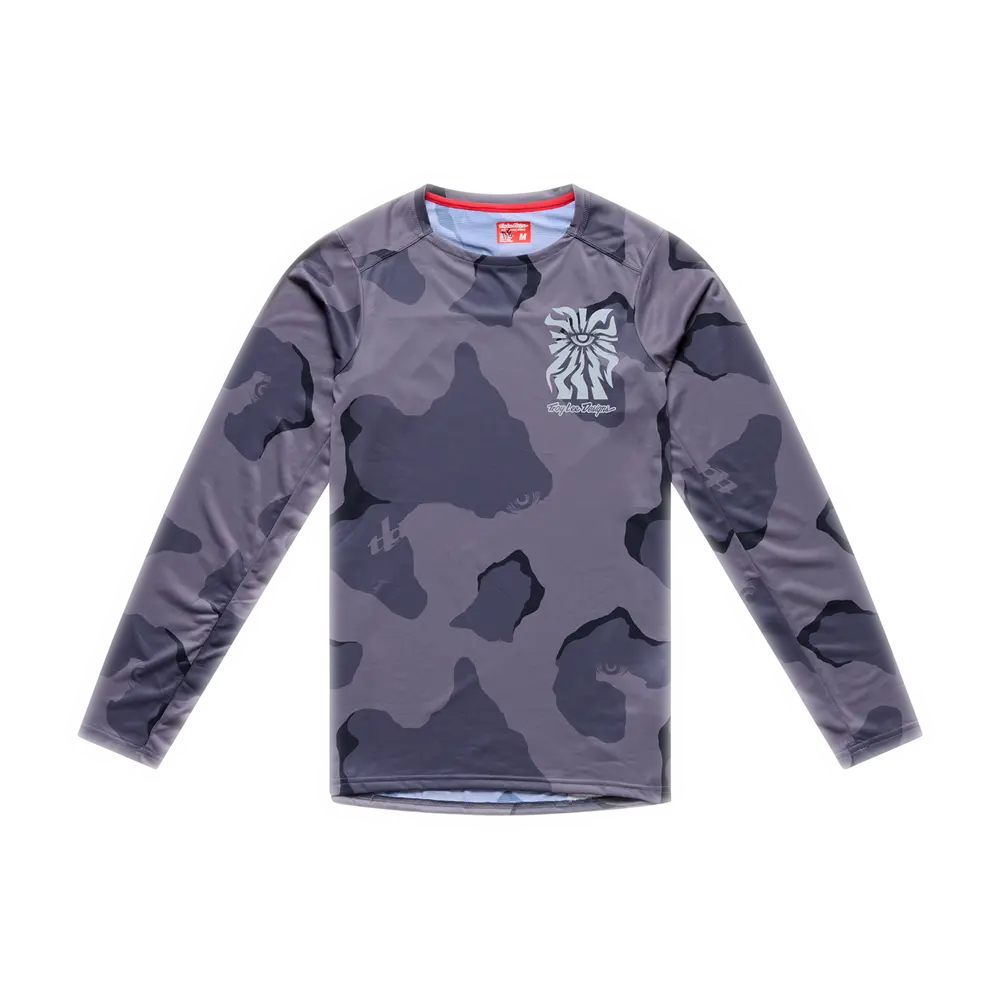 SKYLINE PRO LONG SLEEVE JERSEY FLOW CAMO