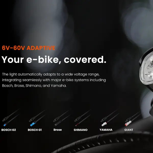 Magicshine ME2000 V2.0 E Bike Light and Cables image 3