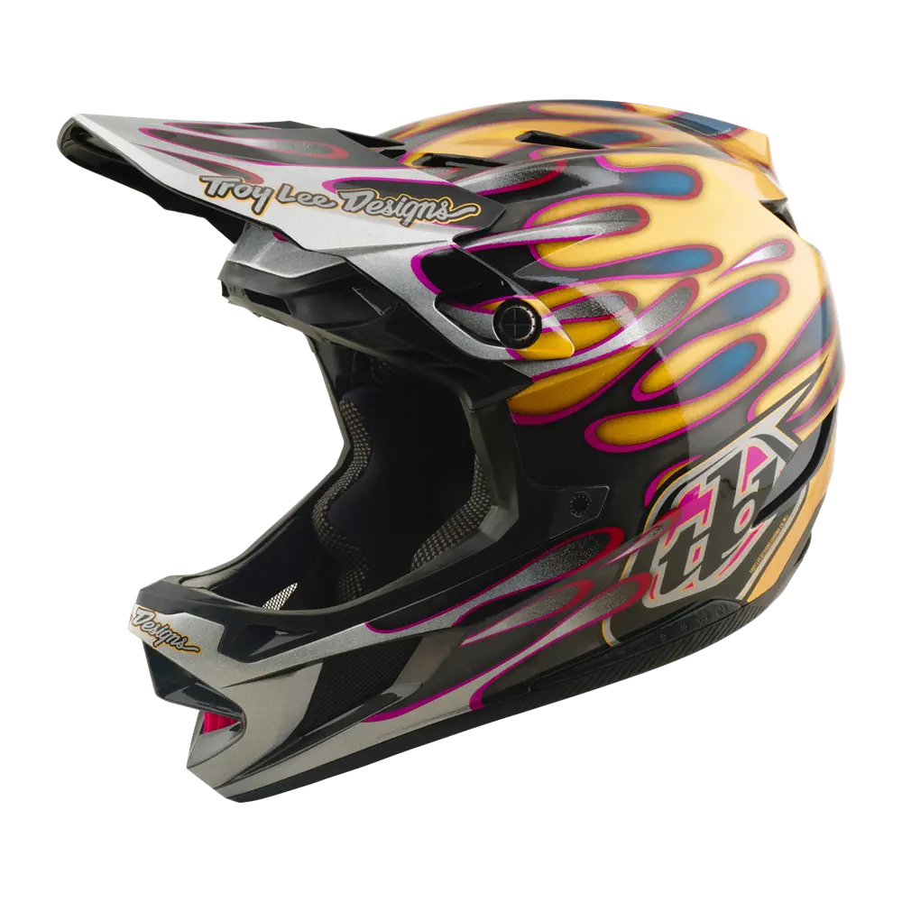 D4 AS CARBON HELMET OVERSPRAY GOLD /