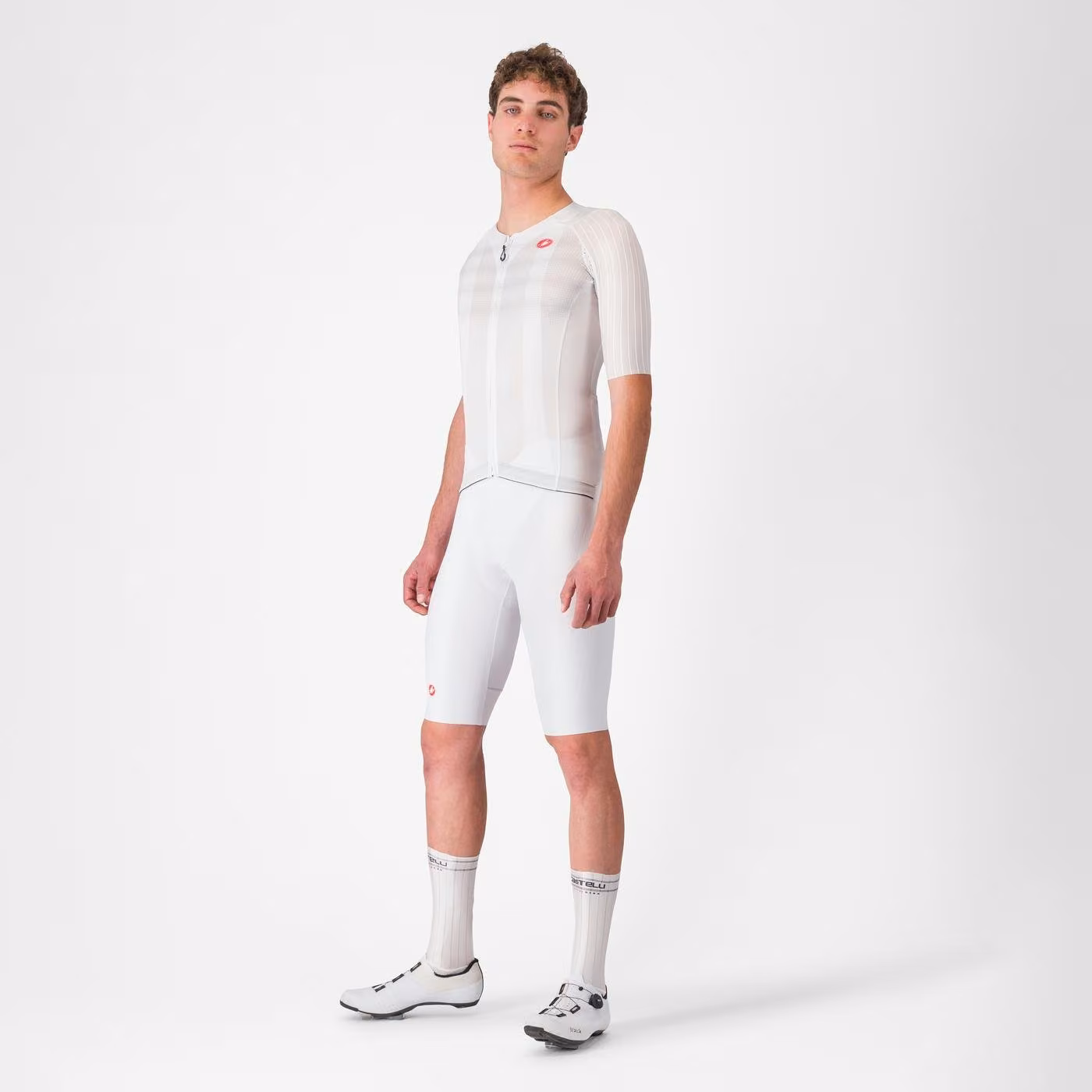 Castelli Aero Race 8S Jersey White image 7