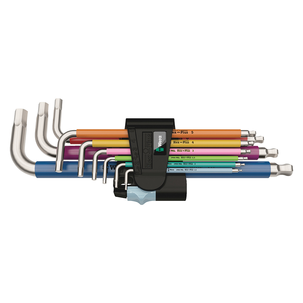 Wera 950/9 Hex-Plus BlackLaser Metric L-key Set image 8