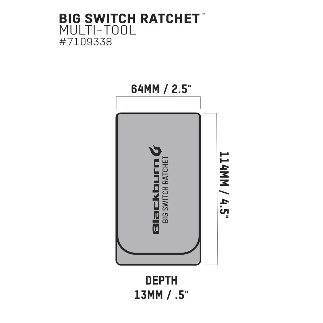 Blackburn Big Switch Ratchet Tool image 2