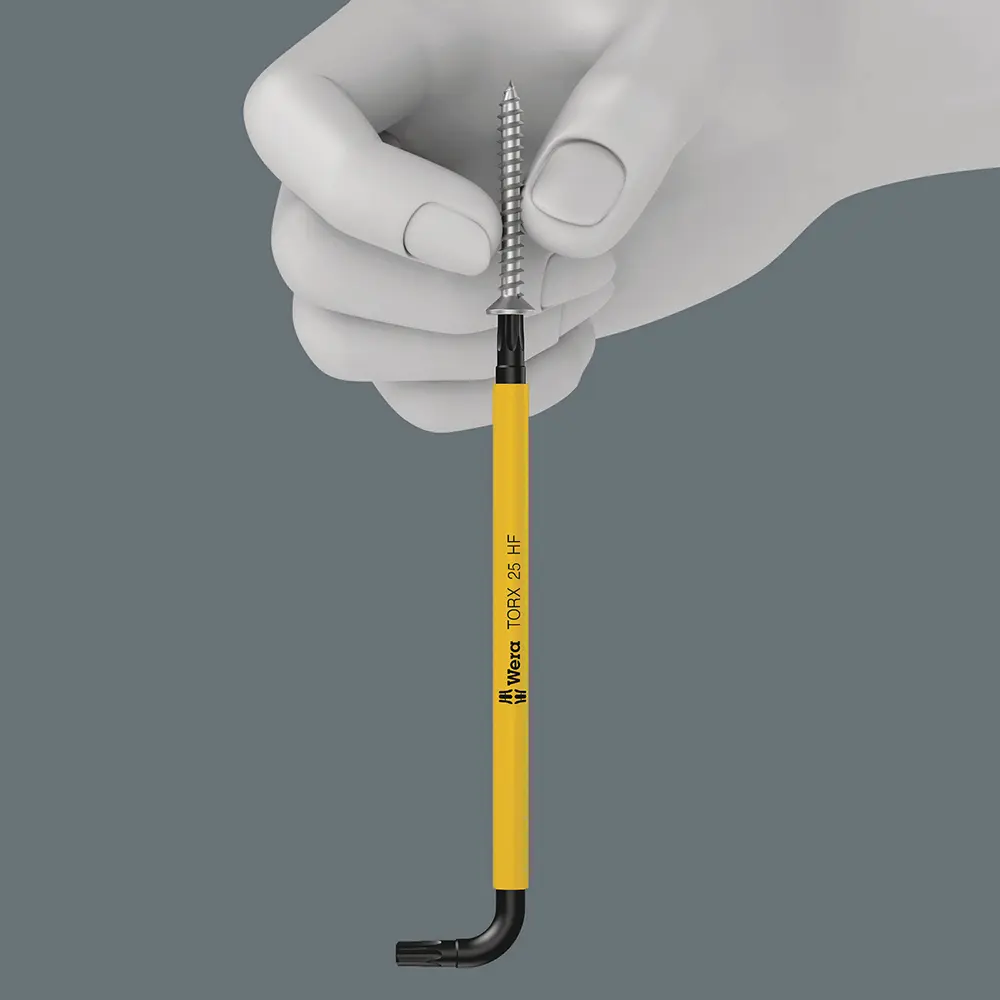 Wera 967/9 TORX Multicolour Holding Function L-Key Set image 3