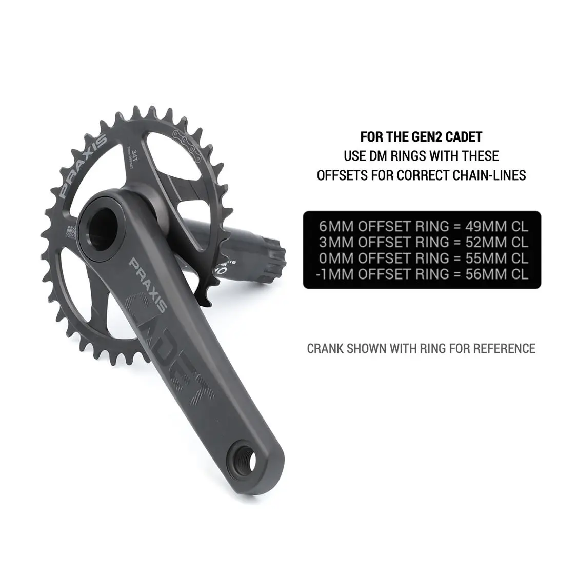 Praxis - Cadet G2 M30 MTB Crankset image 2