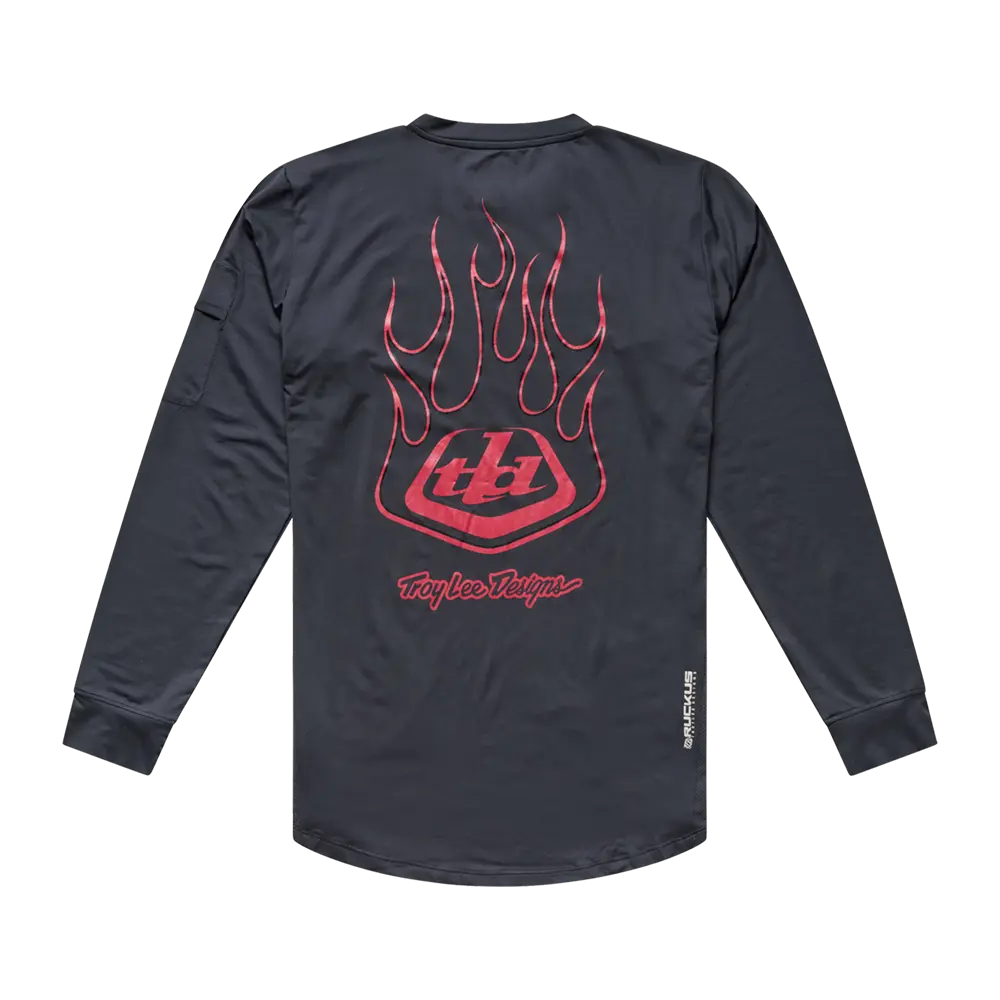 RUCKUS RIDE LONG SLEEVE TEE EMBER