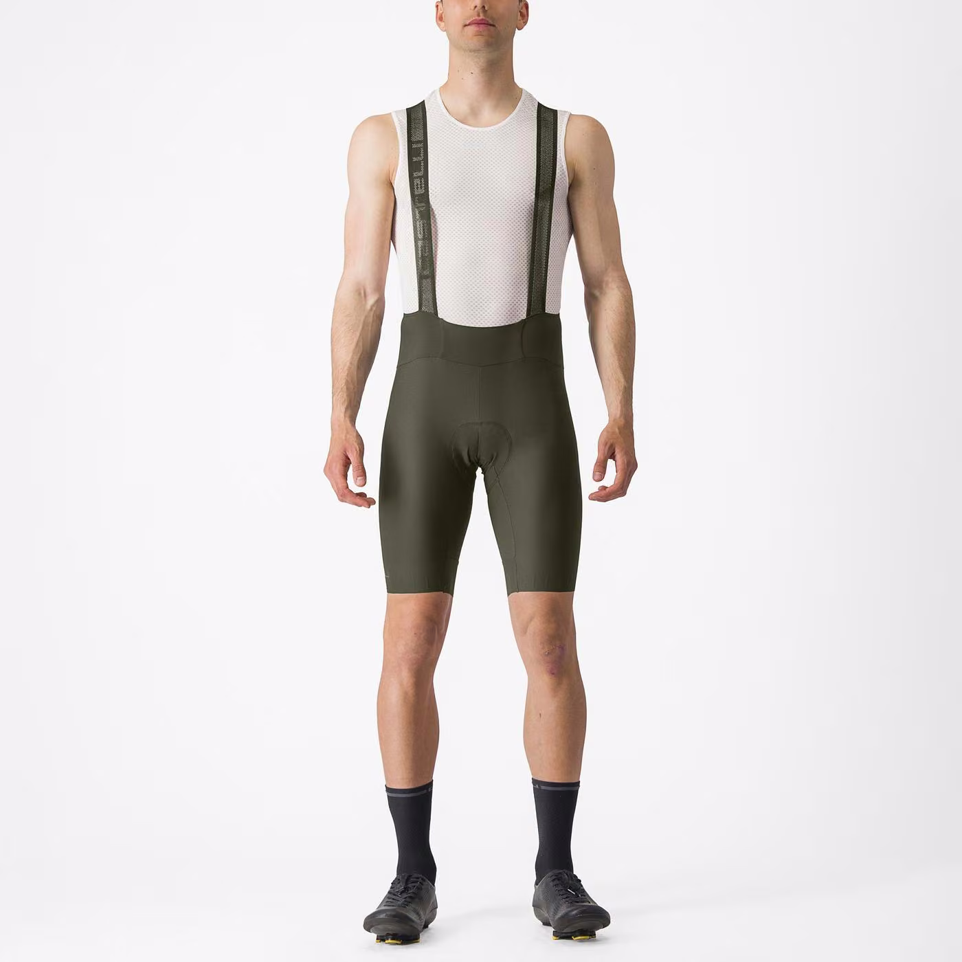 Castelli Espresso Bibshort Men's Deep Green image 2